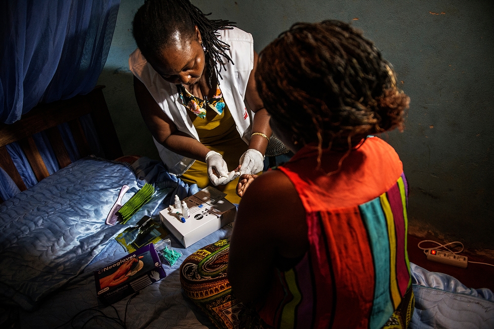 Hiv/aids er et stort problem i Mozambique.