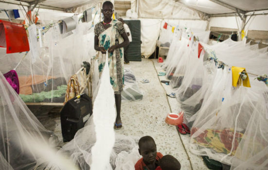 Malariaepidemi Bentiu-hospitalet