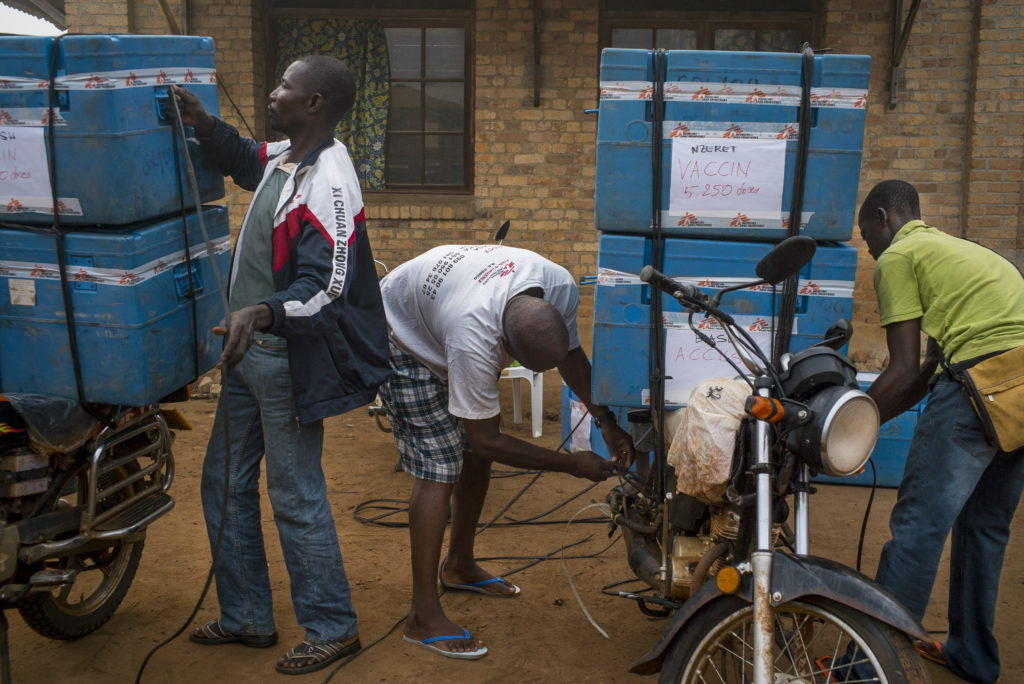 mæslinge-vacciner i DR Congo