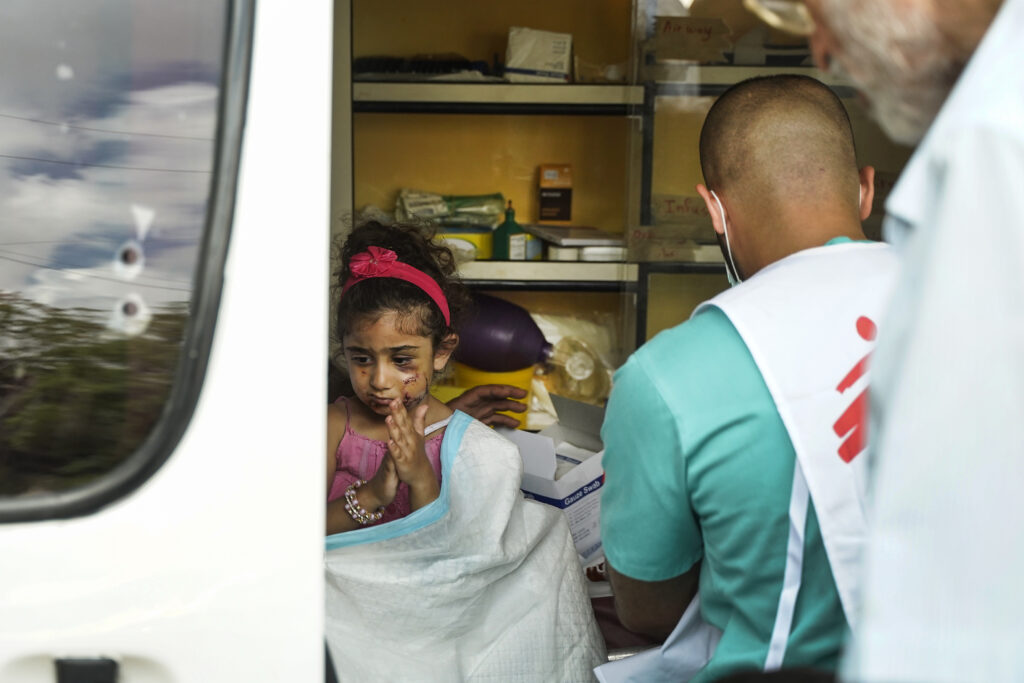 Læger uden Grænser (MSF) hjælper efter eksplosionen i Beirut