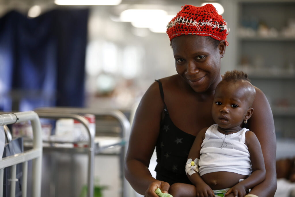 Læger uden Grænsers (MSF) børnehospital i Kenema i Sierra Leone