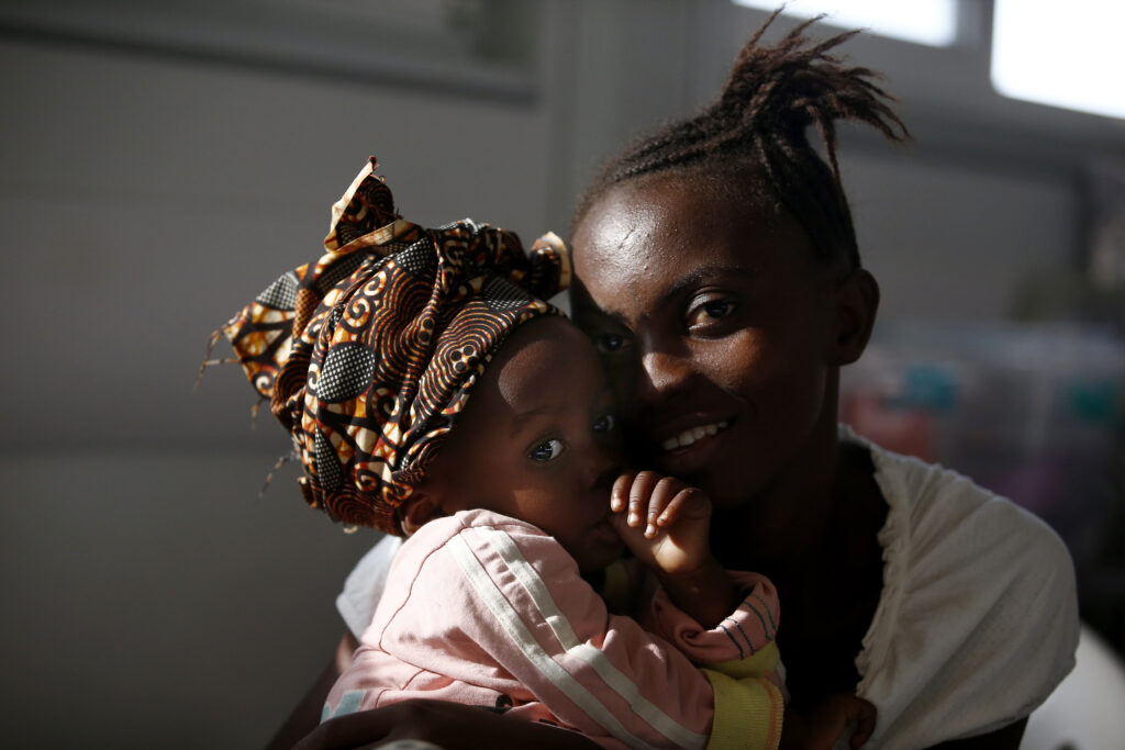 Læger uden Grænsers (MSF) børnehospital i Kenema i Sierra Leone
