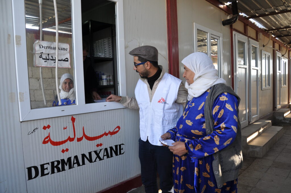 Udlevering af medicin i Syrien