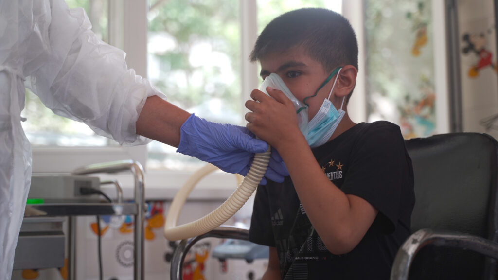 Undersøgelse for tuberkulose i Tadsjikistan