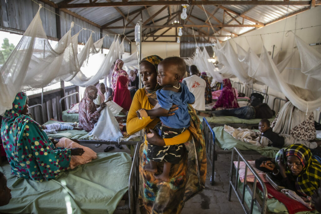 Dette billede indeholder en grafisk illustration af den personlige indsamling "Støt de civile ofre i Sudan – en af verdens glemte konflikter!".