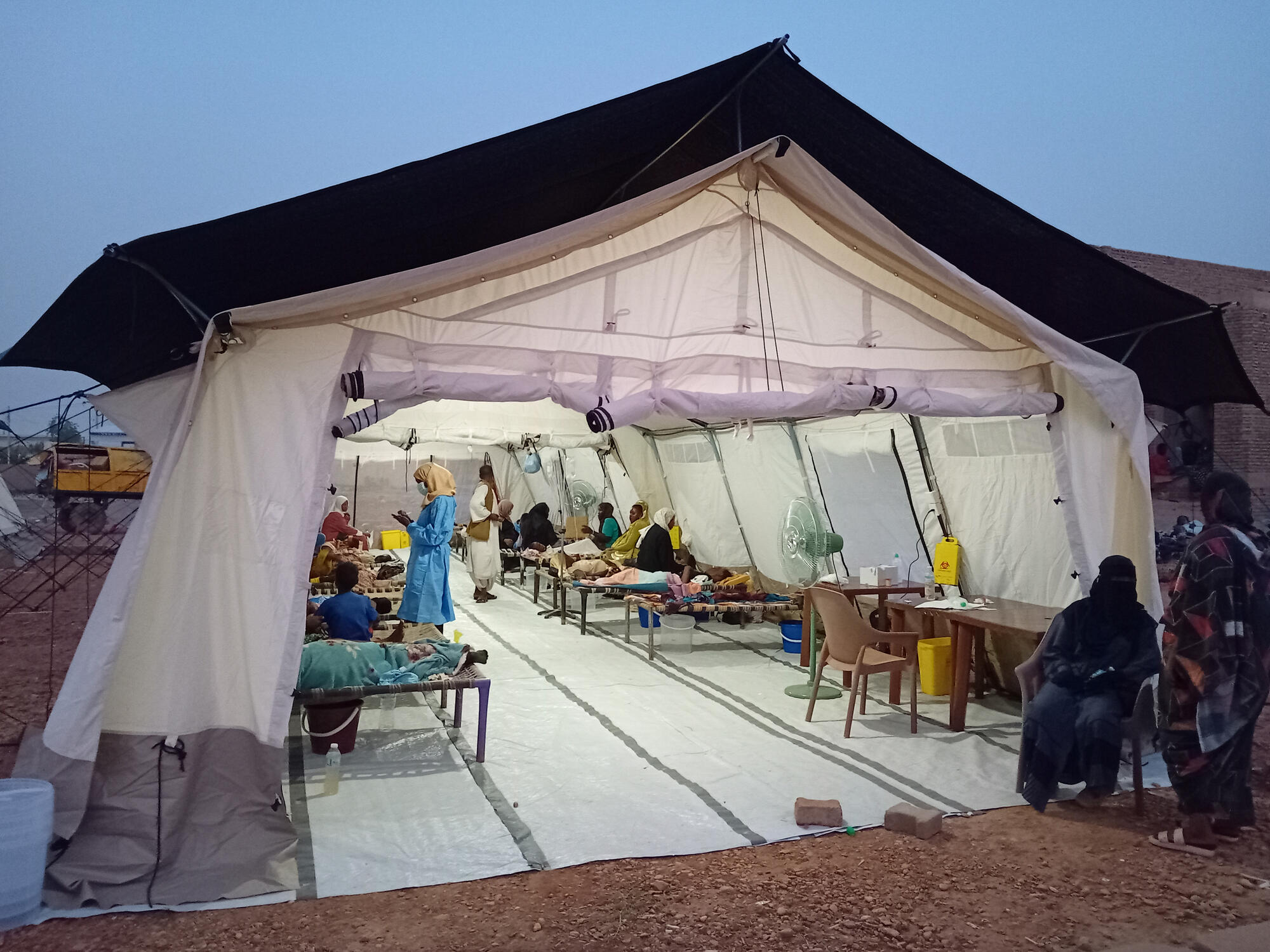 In collaboration with the Ministry of Health (MoH), MSF is setting up and managing a 100-bed Cholera Treatment Centre (CTC) in Atbarah city, which has - Sudan