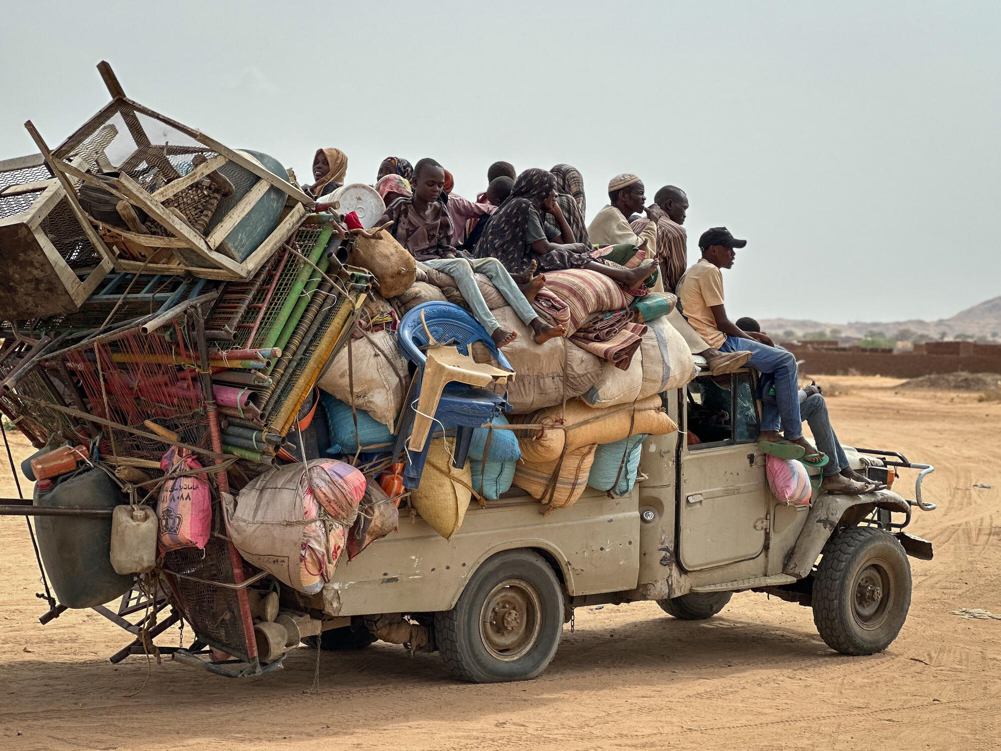 Displaced people reaching Tawila locality - Sudan