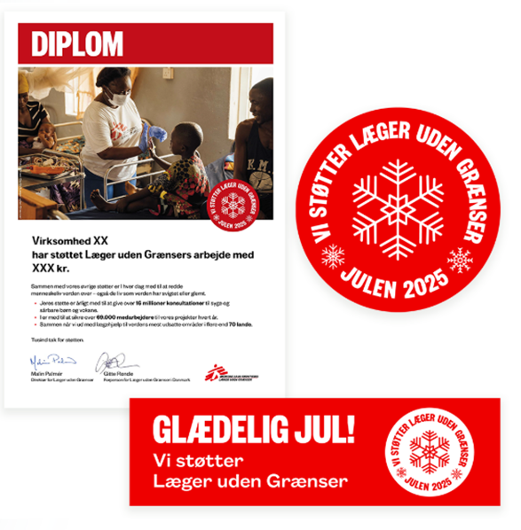 Læger uden Grænser - Juledonation