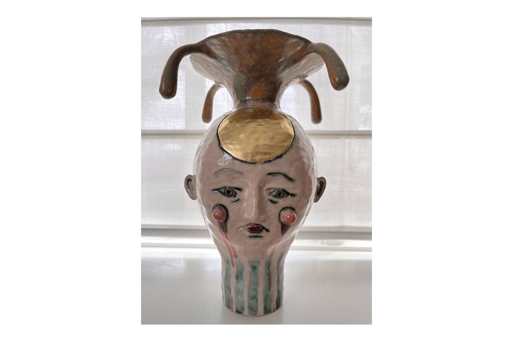 Tabt barn - Vase i keramik