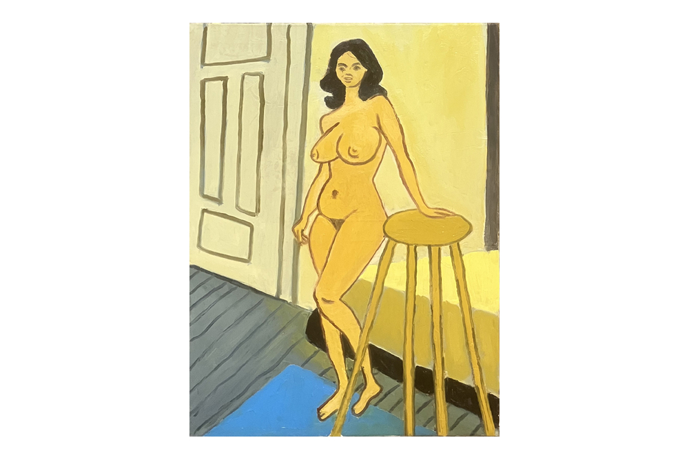 Clara - Olie maleri